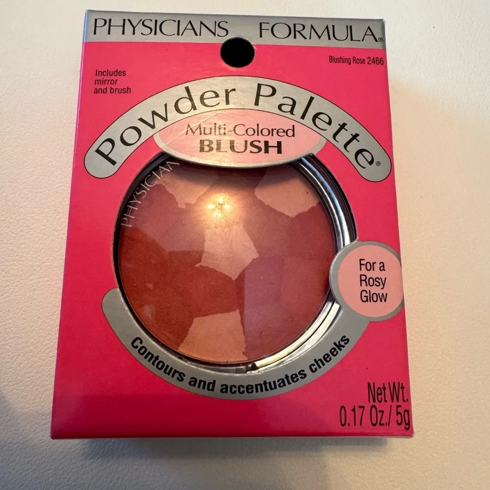 Physicians Formula Powder Palette Mineral Multicolored Blush Blushing Rose 2466